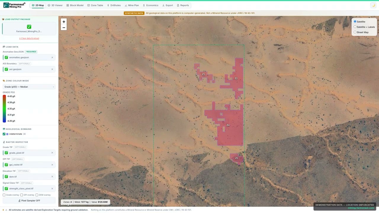 How exploration data moves toward a classified resource, the thing a Tier 1 or TSX listing now requires (15:11).