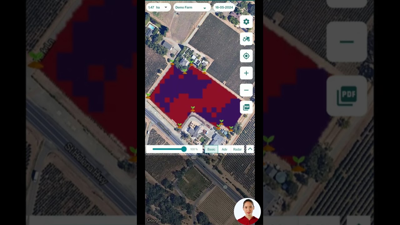 How To Check The Satellite Data - Farmonaut Mobile Apps