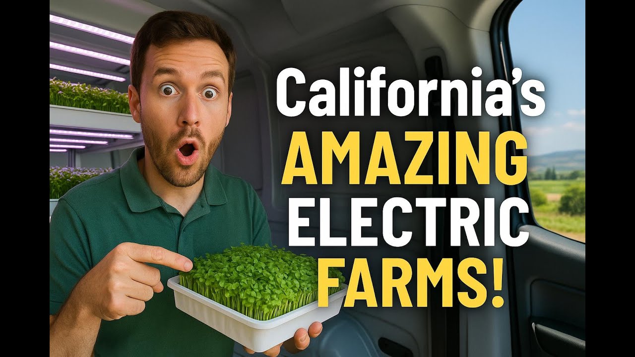EV Farming Trucks 2025 | Mobile Vertical Farms, 90 % Water Savings & AI Crop Monitoring