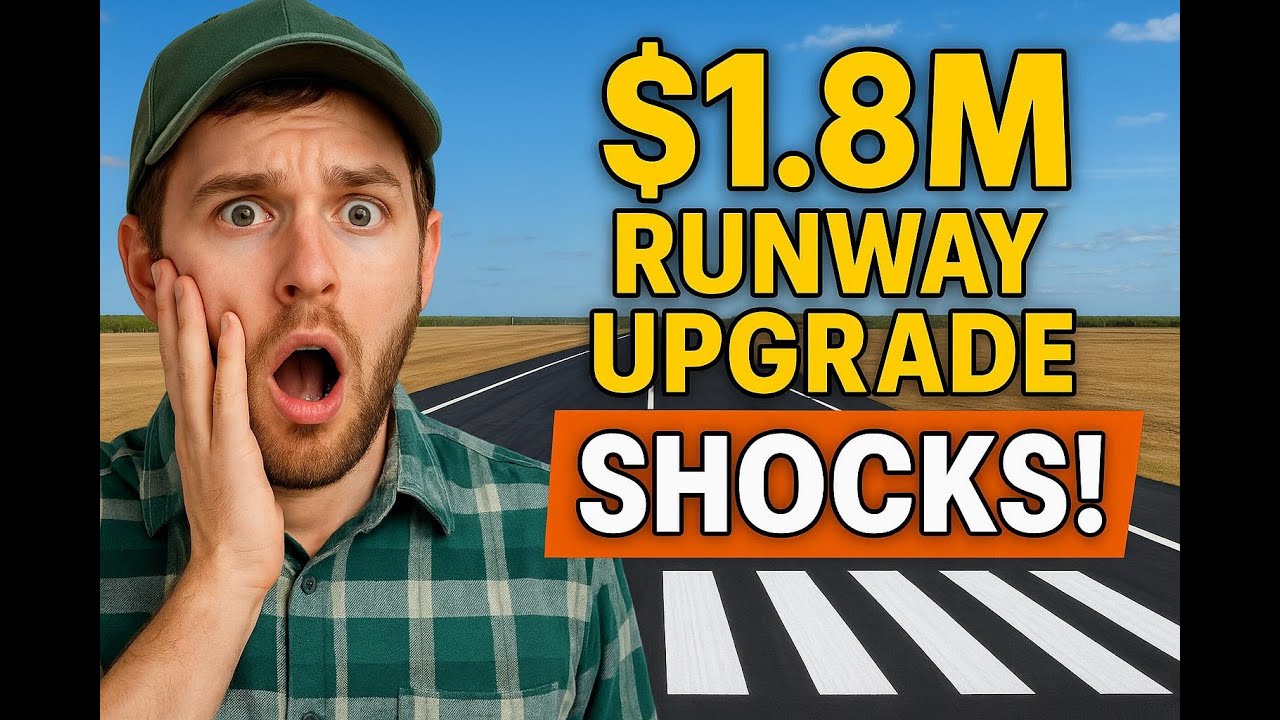 Saskatchewan Runway Upgrade 2025 ✈️ $1.8M for Rural Aviation, Ag-Spraying & AI Precision Farming