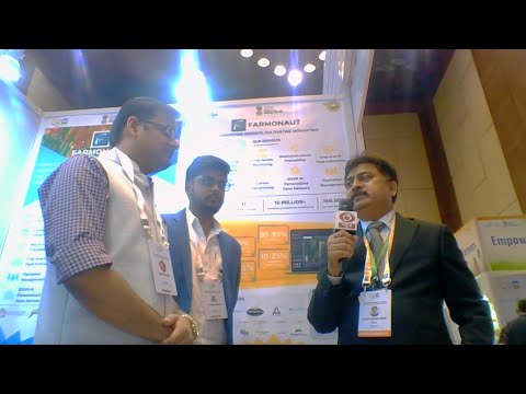 Farmonaut Interviewed by DD News at G20 Conference in Hyderabad
