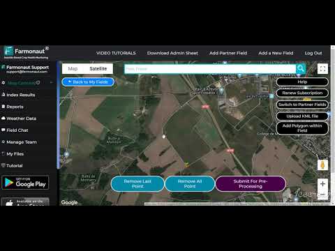How To Select a Field For Satellite Monitoring - Web App