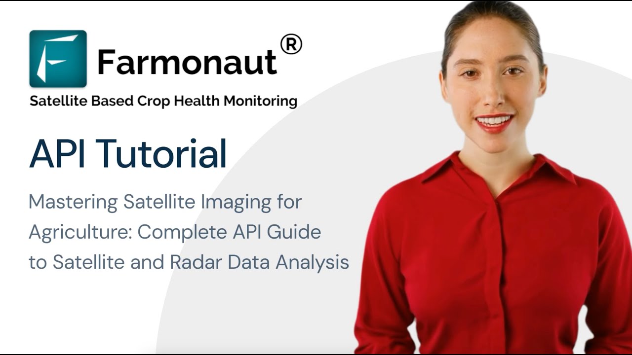 Mastering Satellite Imaging for Agriculture : Complete API Guide to Satellite & Radar Data Analysis