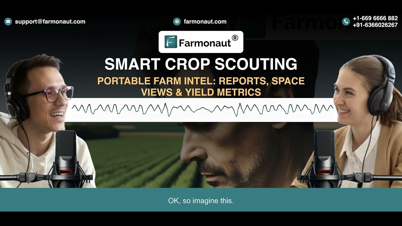 Revolutionize Crop Scouting: Portable Farm Intel: Reports, Space View & Yield Metrics