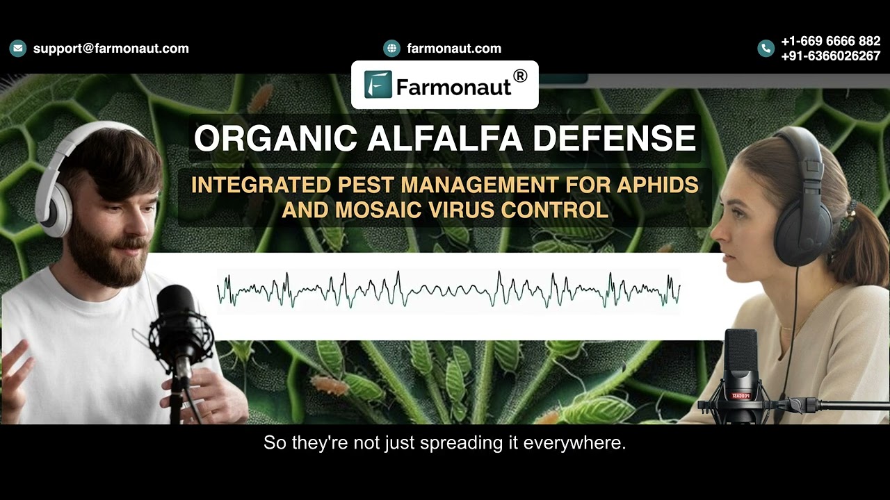 Organic Alfalfa defence : Integrated Pest Management for Aphids and Mosaic Virus Control