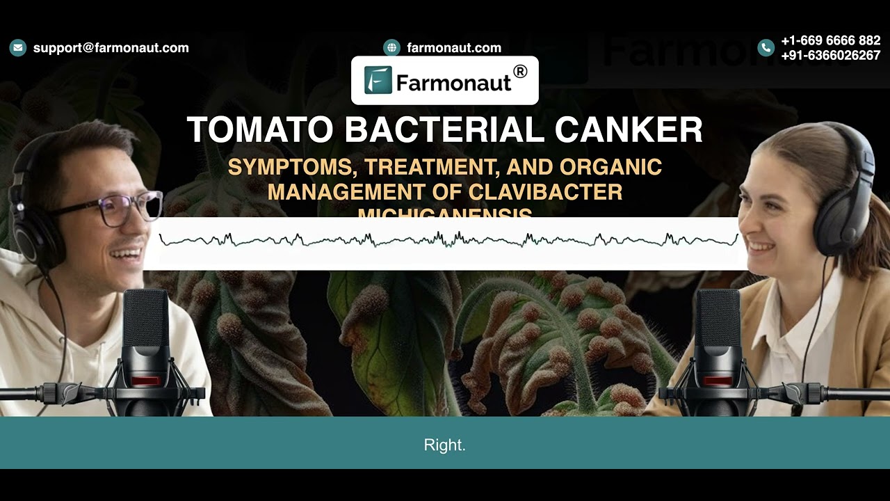 "Bacterial Canker in Tomatoes: Symptoms, Treatment, and Organic Management Strategies"
