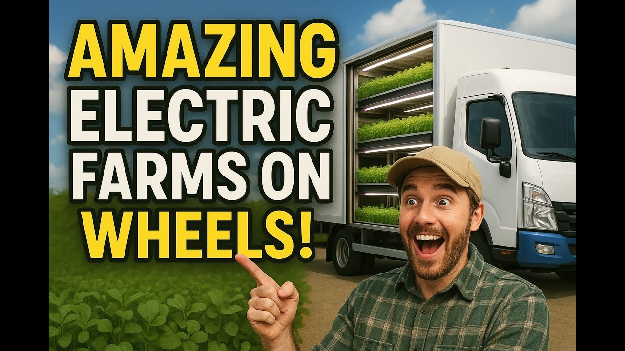 California’s 5 EV Trucks Supercharge Mobile Vertical Farming | 2025 Urban AgTech & Hydroponics Boom