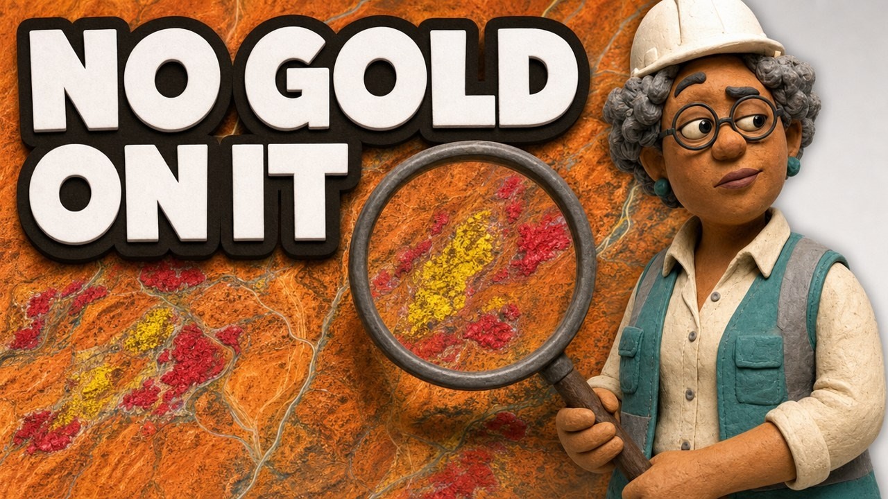 Explains what a satellite gold map shows and how to read it.
