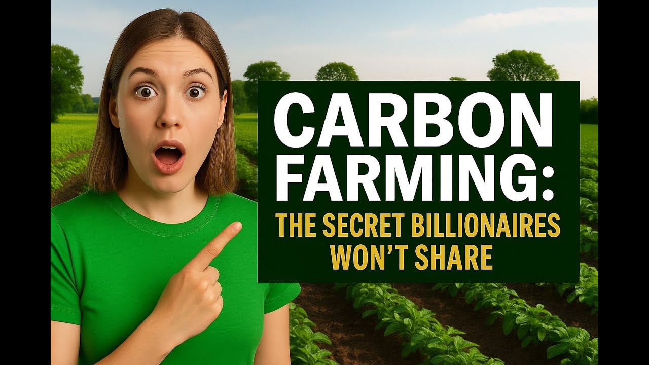 Carbon Farming: The Secret Billionaires Won’t Share