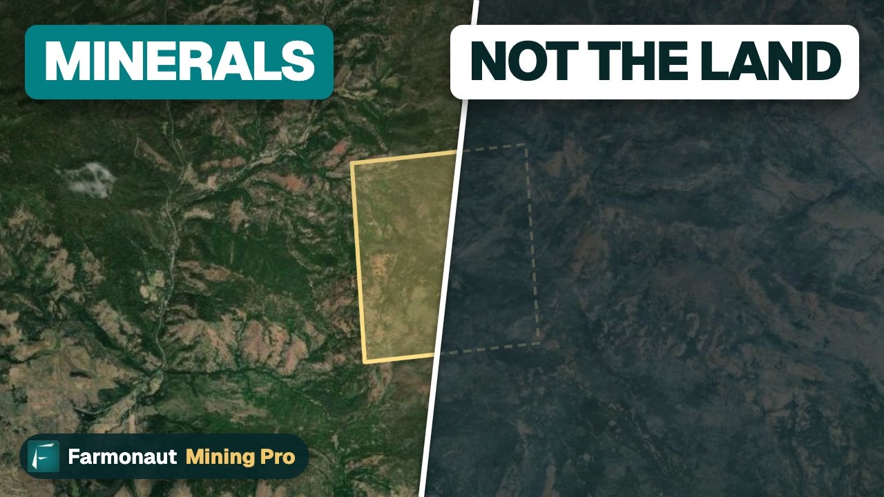 Explains why owning a gold claim is not owning the land, and how the 1872 mining law frames the right.