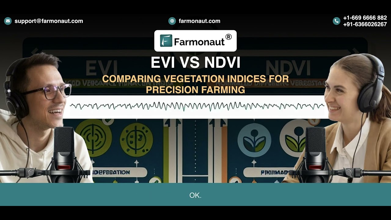 How Satellite Tech is Revolutionizing Farming | NDVI, EVI & Hyperspectral Imaging