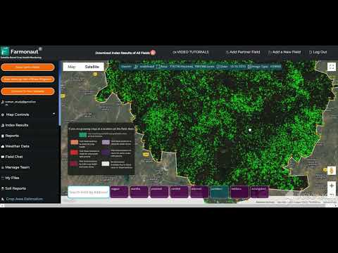 Farmonaut For Crop Area Estimation