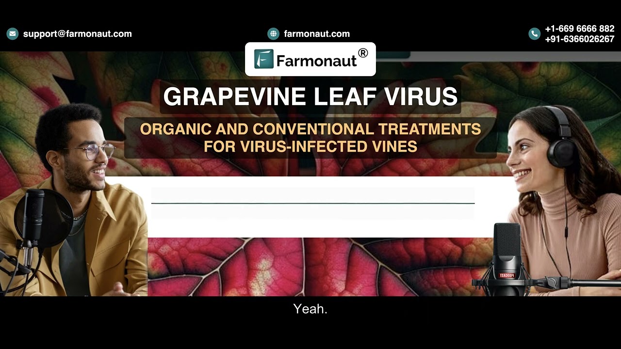Grapevine Leaf Virus : Organic and Conventional Treatments for Virus-Infected Vines