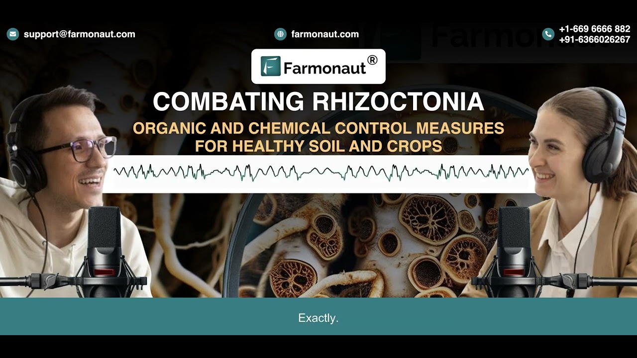 Combating Rhizoctonia: How Farmonaut Empowers Farmers with Precision Tech