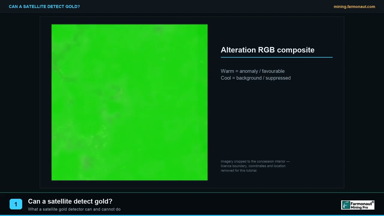 Can a Satellite Detect Gold? The Honest Answer