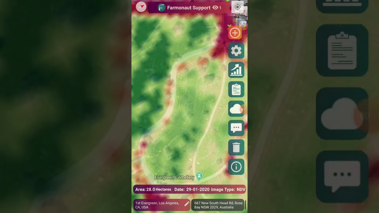 Farmonaut® Satellite Based Crop Health Monitoring - Android