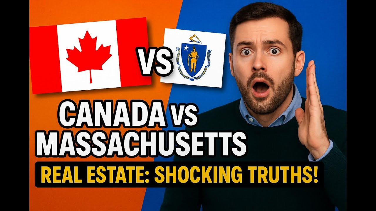Real-Estate Showdown: Canada vs Massachusetts – Cash-Flow, Taxes & Market Crash Risks EXPOSED!