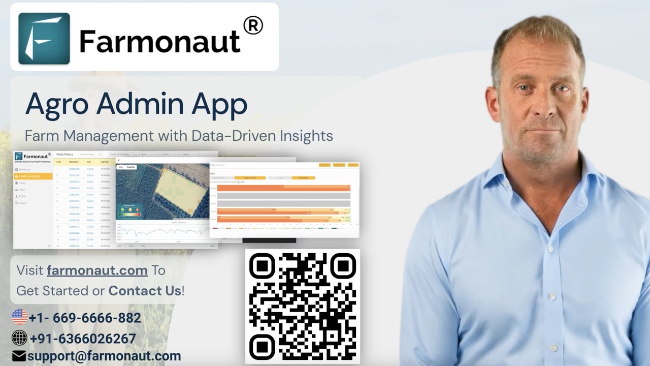 Farmonaut Agro Admin App: Revolutionizing Large-Scale Farm Management