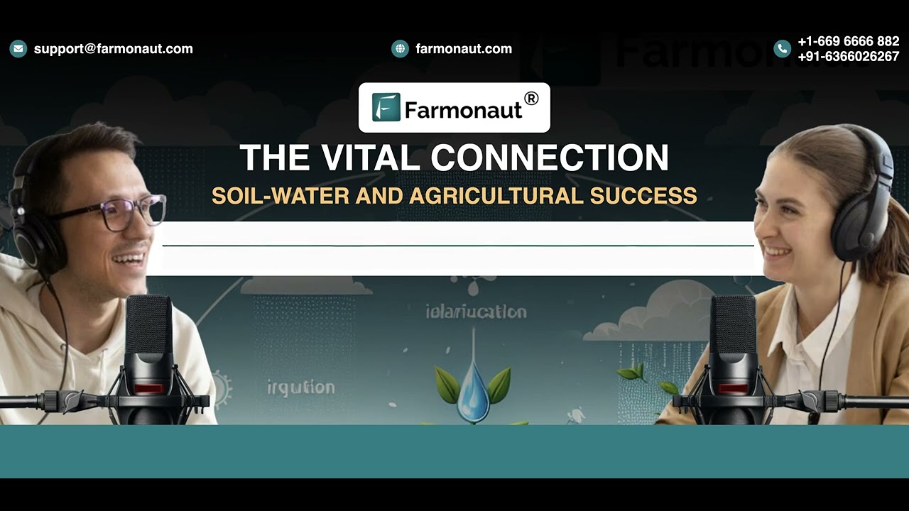 The Vital Connection: How Soil & Water Shape Agricultural Success | Farmonaut