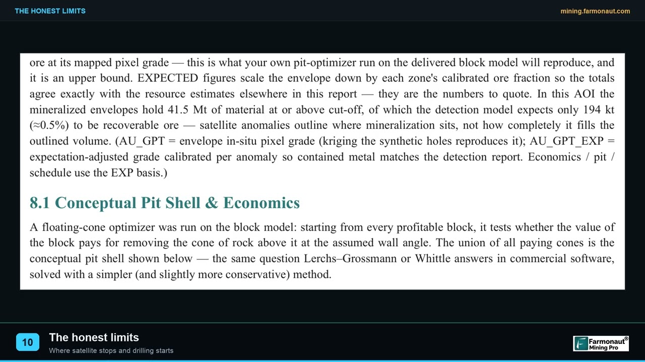 The limits of satellite exploration that every listing-stage explorer should know (2:08).