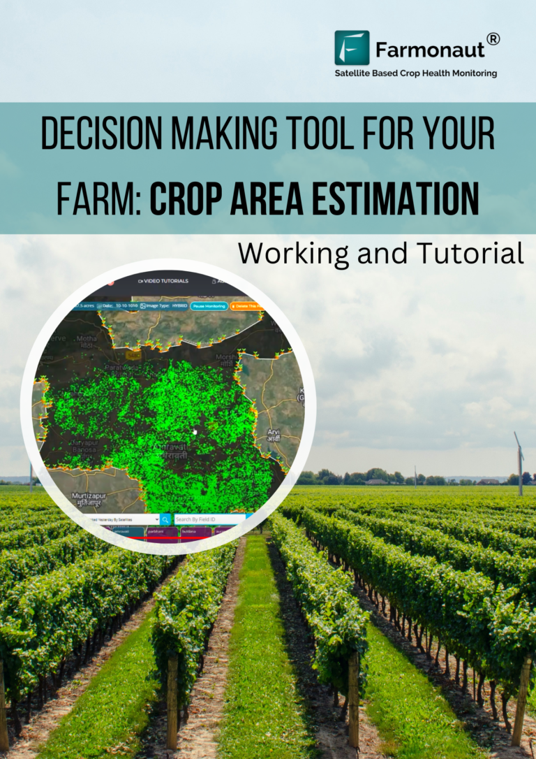 Farmonaut | How To Use Farmonaut Crop Area Estimation Tool