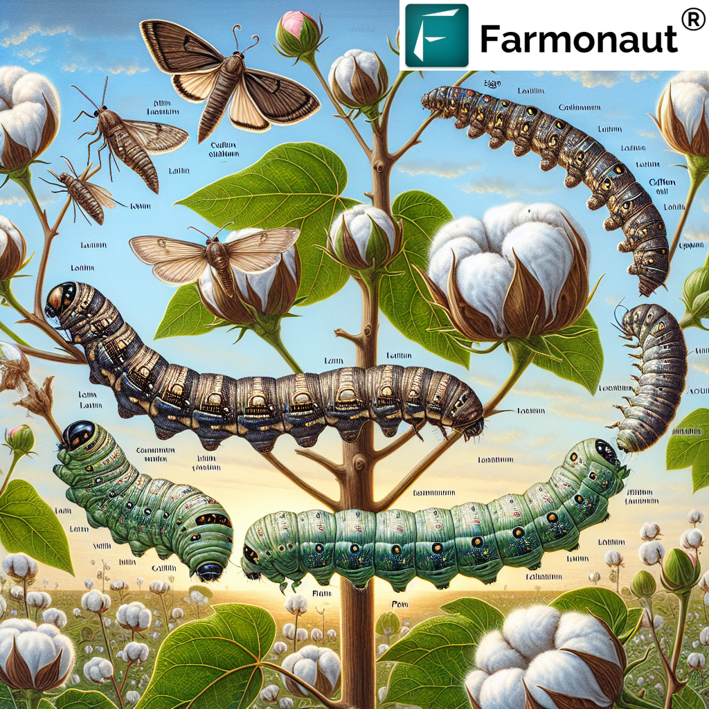 Understanding the Cotton Bollworm Life Cycle: From Egg to Adult Pest