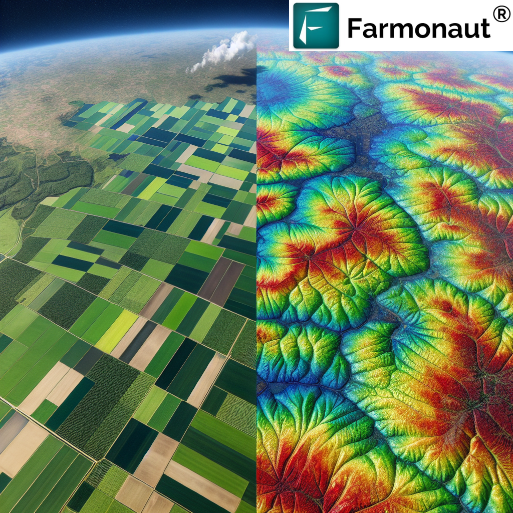 Farmonaut Satellite Monitoring System