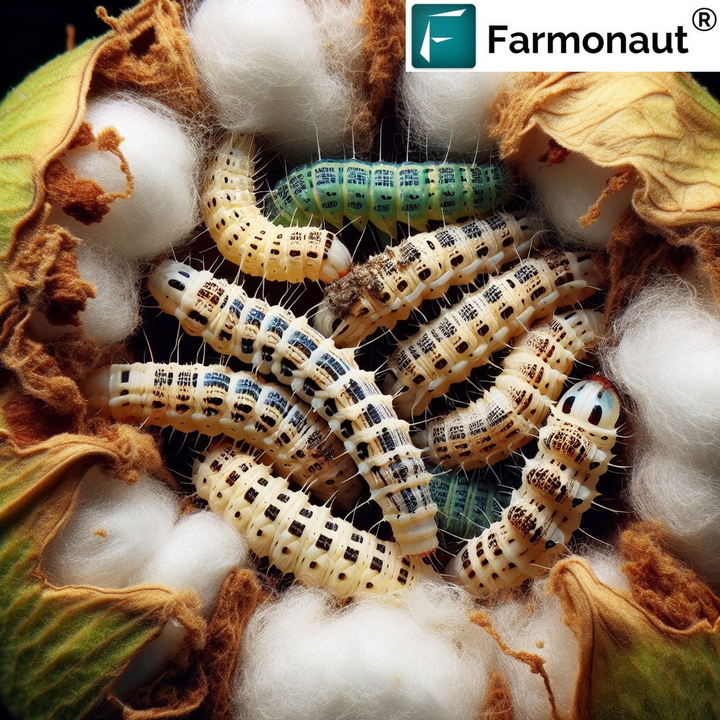 Farmonaut satellite monitoring for pest management