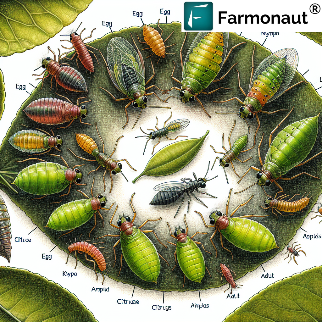 Citrus and Black Aphid Life Cycles: Understanding and Managing These Common Orchard Pests