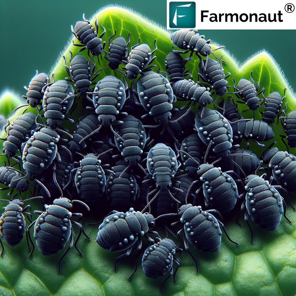 Identifying and Controlling Black Aphids: A Visual Guide for Farmers