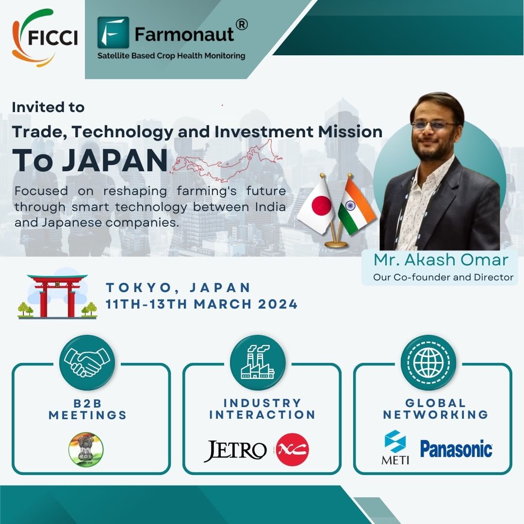 Farmonaut's Trade Mission to Japan