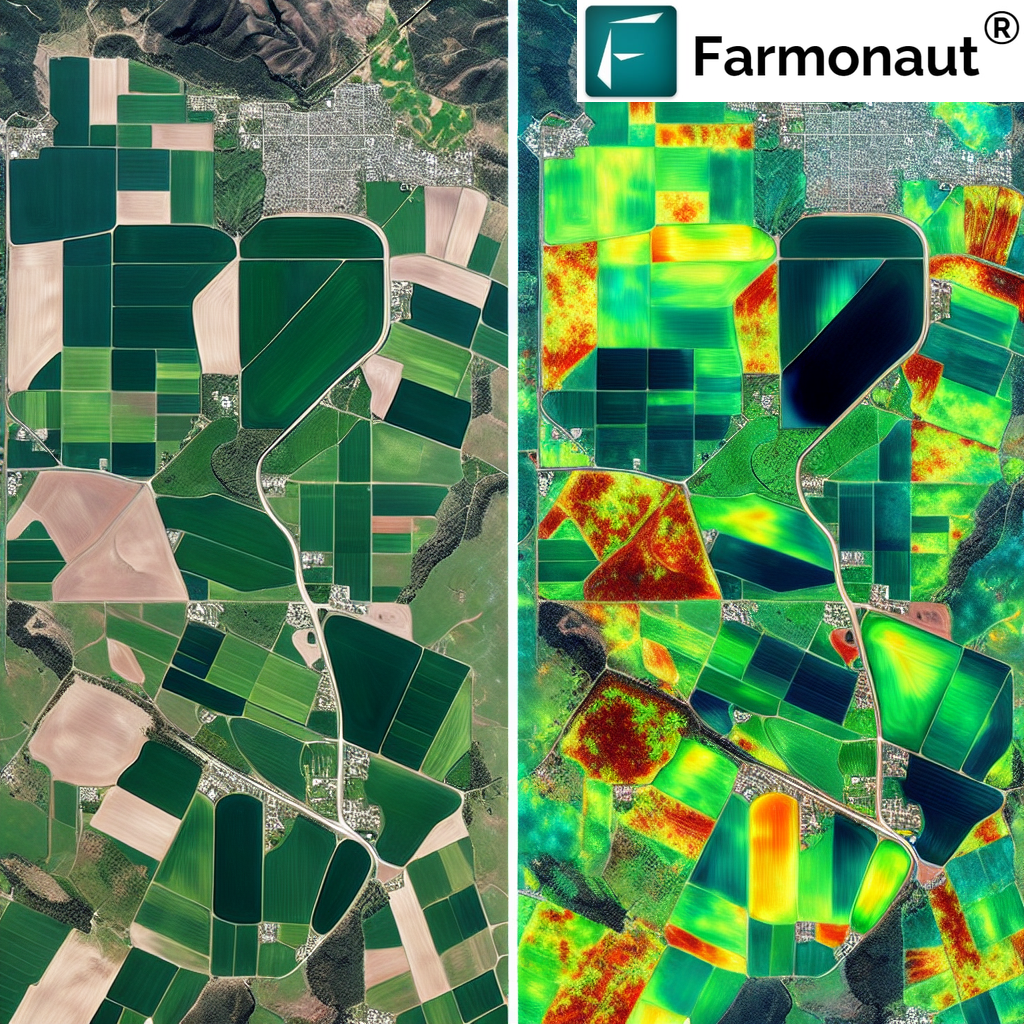 Farmonaut Satellite Monitoring System