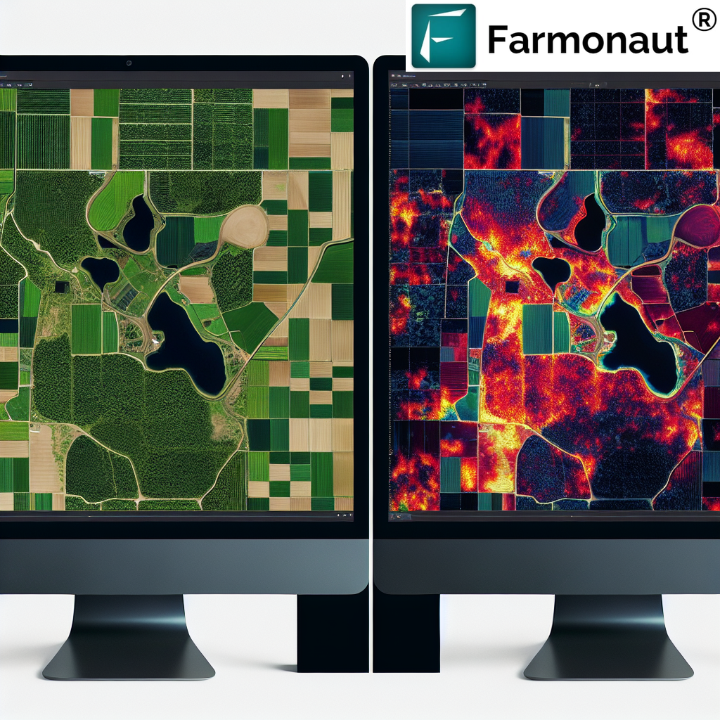 Understanding Negative NDVI Values: What They Mean for Crop Health and Vegetation Analysis