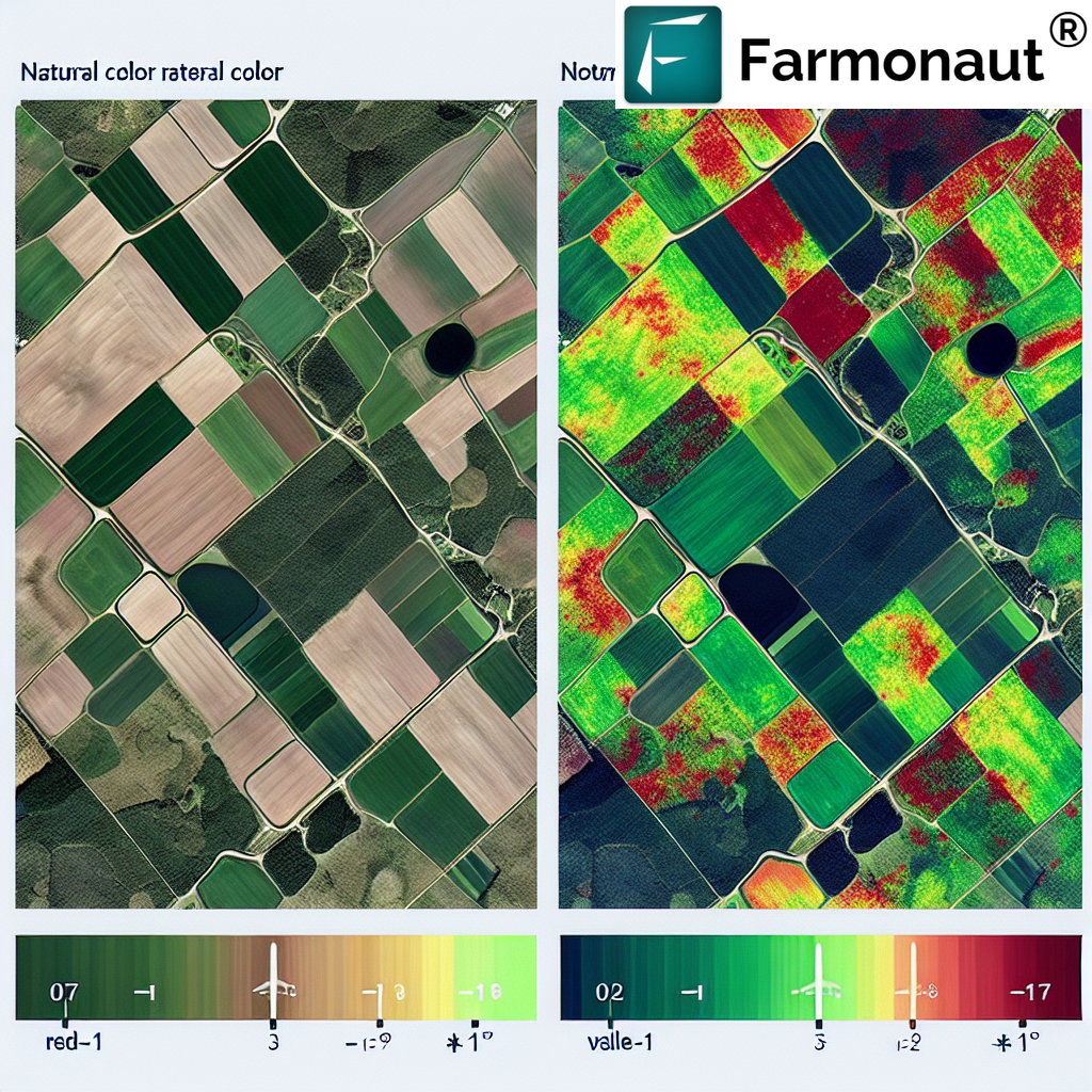 NDVI Range Values Visualization