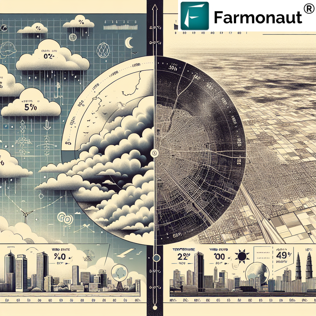 Satellite imagery for cloud cover analysis