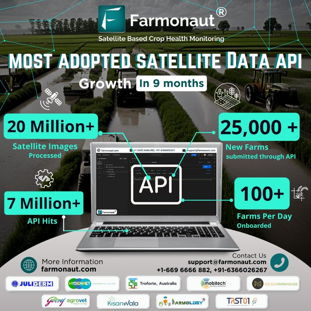 Farmonaut Satellite-Based Crop Health Monitoring System