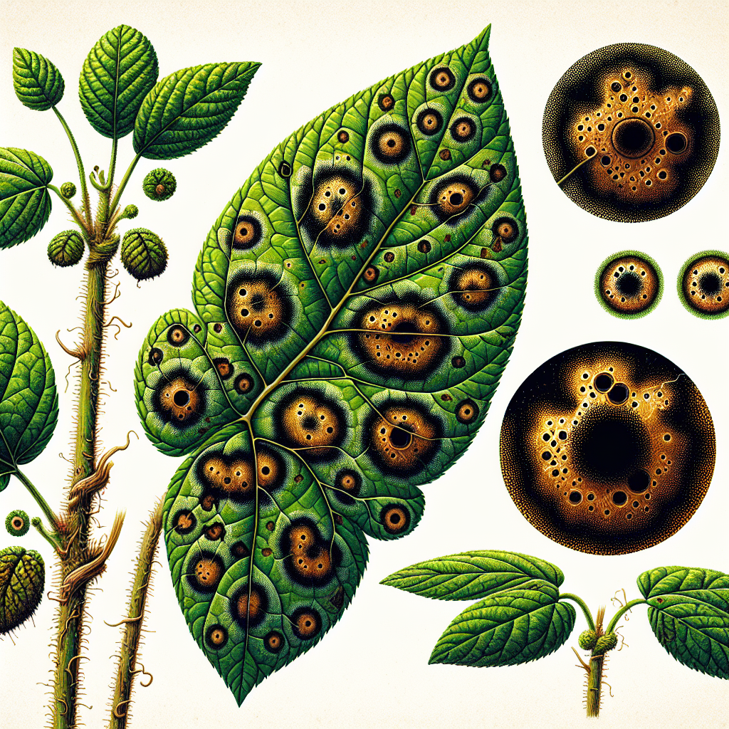 Alternaria Late Blight Symptoms