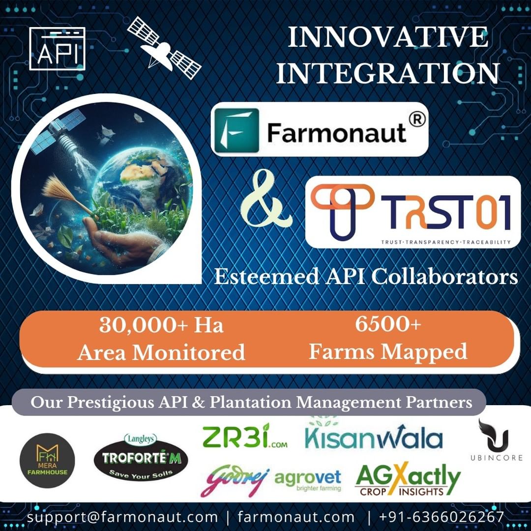 Farmonaut Innovative Integration