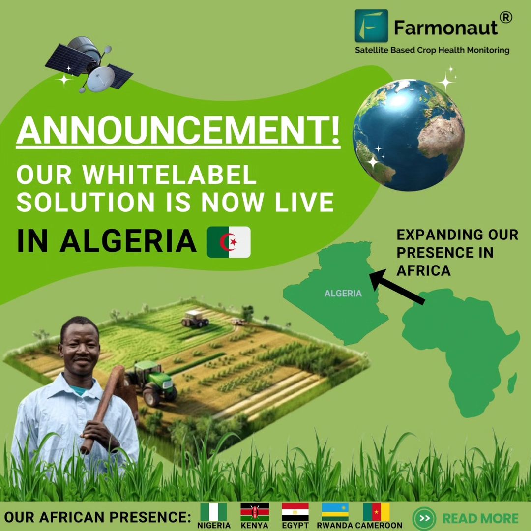 Farmonaut's presence in Africa