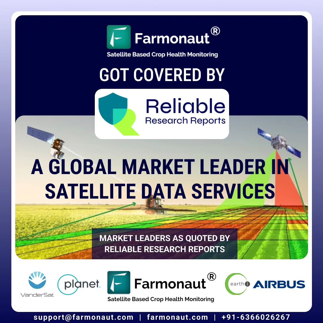 Farmonaut Satellite Data Services