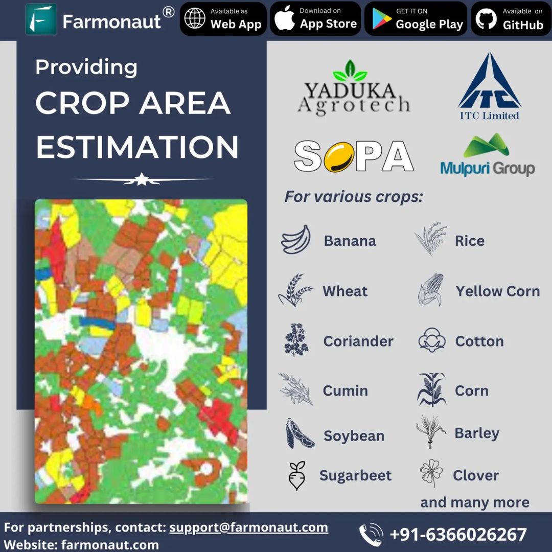 Farmonaut Crop Area Estimation Systems