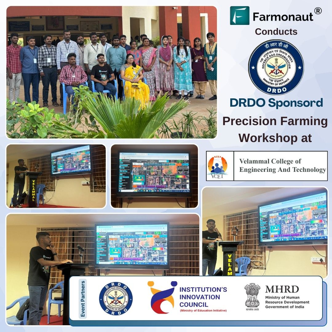 Farmonaut Workshop at Velammal College of Engineering and Technology