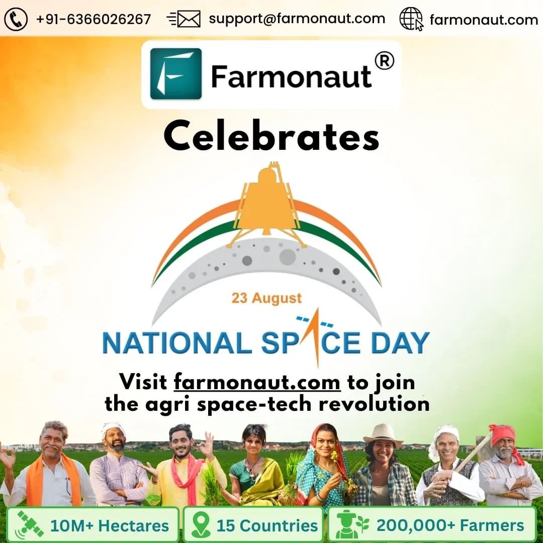 Farmonaut National Space Day Celebration