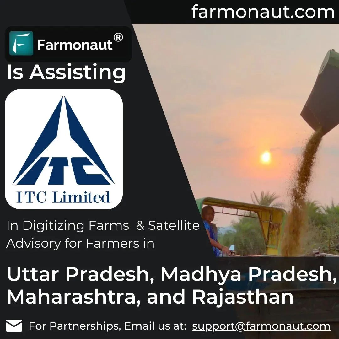 Farmonaut and ITC Limited Partnership