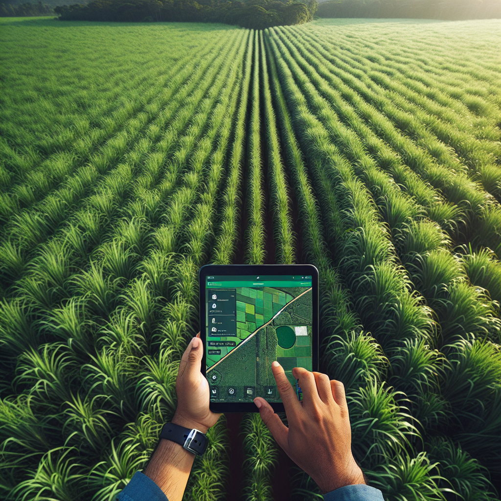 Farmonaut's precision agriculture interface