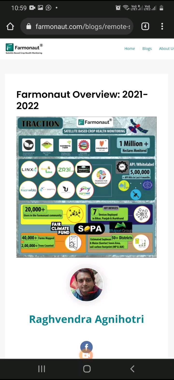 Farmonaut Overview 2021-2022