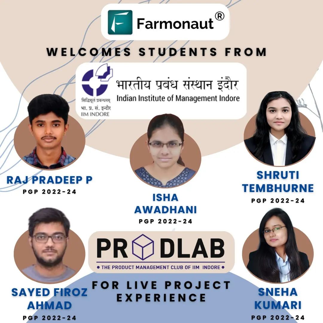 Farmonaut welcomes IIM Indore students