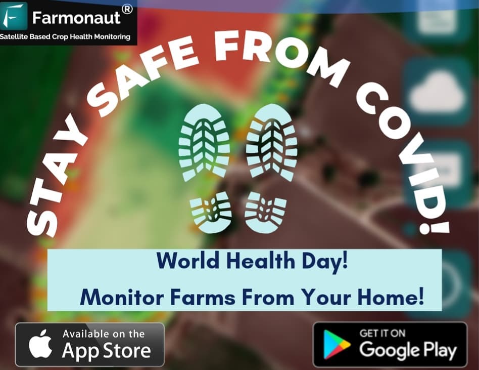 Farmonaut World Health Day - Monitor Farms From Your Home