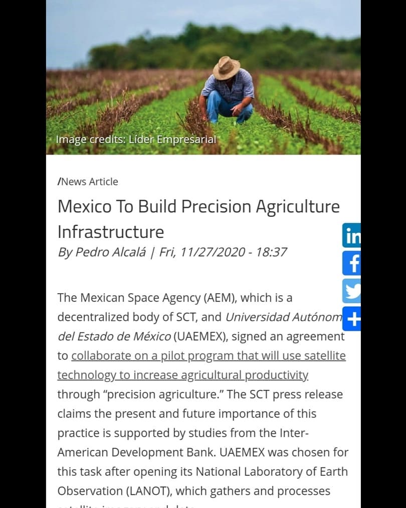 Mexico Precision Agriculture Initiative