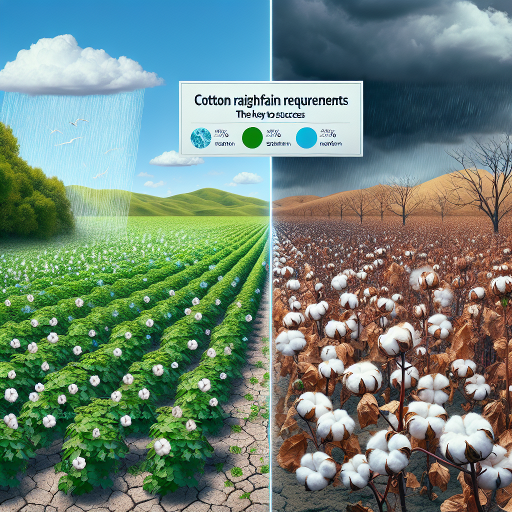 Cotton Cultivation: Optimal Temperature and Rainfall Requirements for Successful Crop Growth